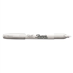 Sharpie, Grey, Markers, Art & School, Fine, Metallic, Silver, 5127